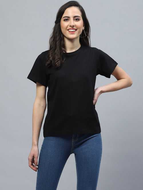 PLAIN BLACK TEE