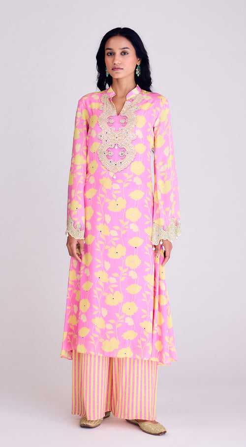 Pink Kurta set