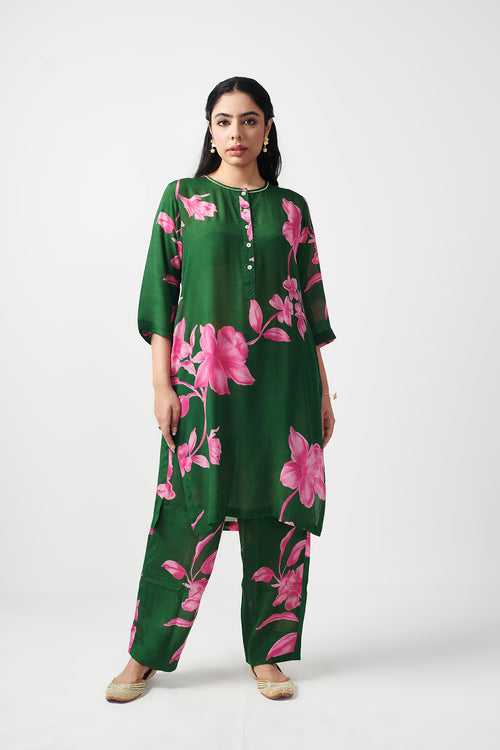 Jashn Green Kurta Set of 2