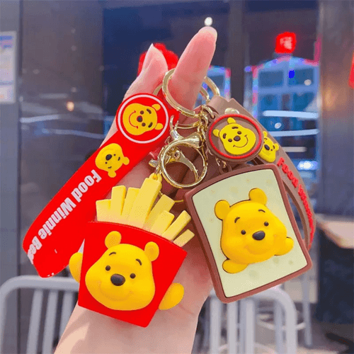 Foodie Pooh 3D Keychain