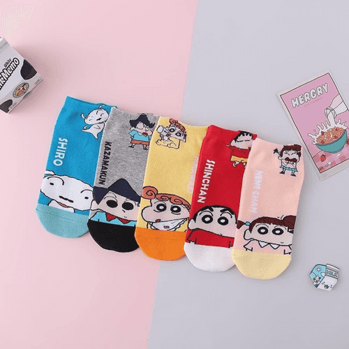 Shin-chan Character Socks