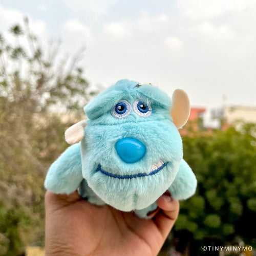 Sulley Monster Plush Keychain