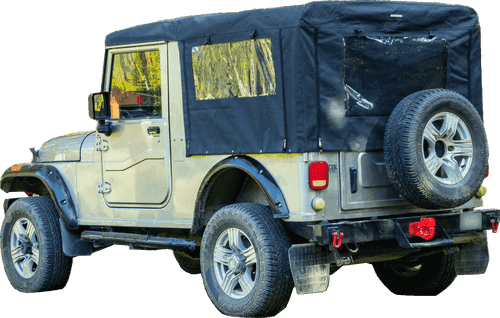 Mahindra Thar Openable Canvas Soft Top 2010-15 & 2015-20