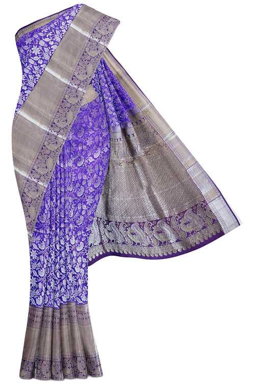 Royal Blue Dharmavaram Silk Saree