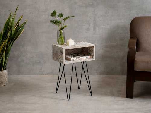 Cosmos Amalgam Side Tables, Wooden Tables, Bedside Tables, End Tables, Living Room Decor by A Tiny Mistake
