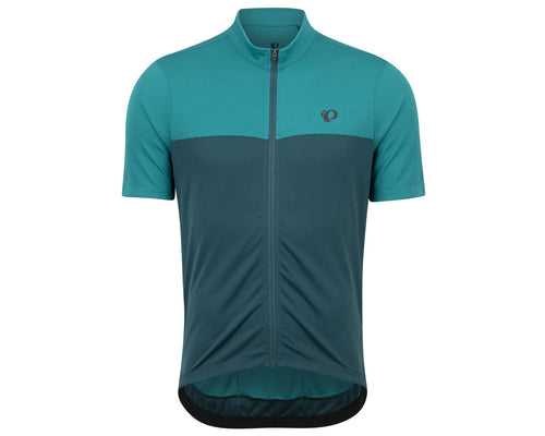 PEARL iZUMi Quest Men's Cycling Jersey (Dark Spruce/Gulf Teal)