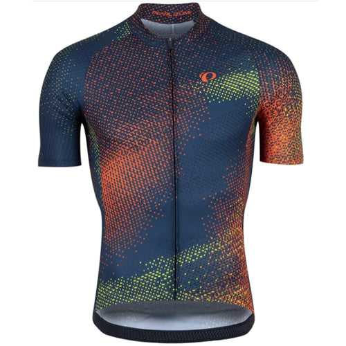 PEARL iZUMi Attack Men's Cycling Jersey (Navy/Fuego Depth)