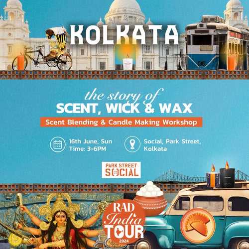 16th June, Park Street Social, Kolkata | Story of Scent, Wick & Wax - Workshop