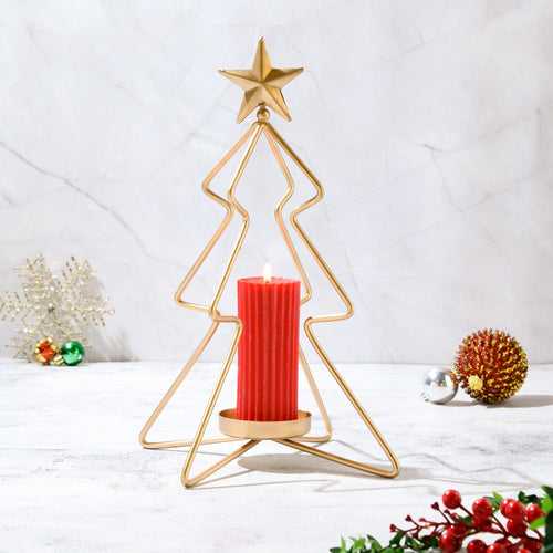 Small Christmas Tree Candle Stand