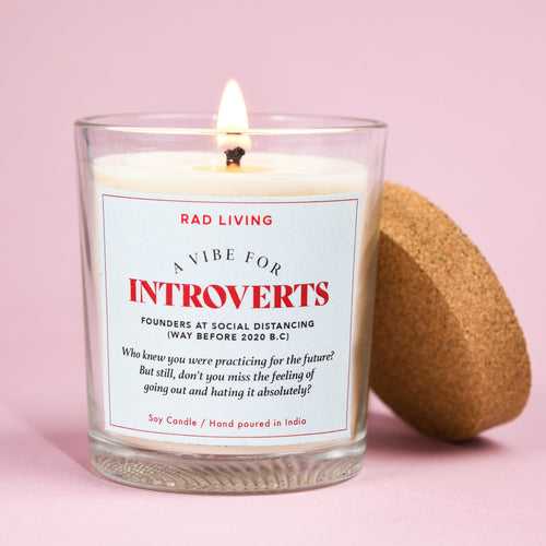 Introverts - Cinnamon Mocha Scented Candle