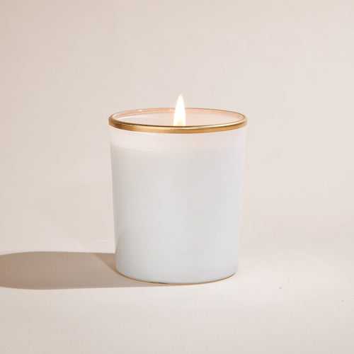 White Single Wick 220gm Jar