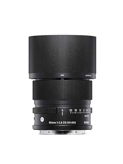 Sigma 90mm F2.8 DG DN Contemporary for Sony E Full Frame Mirrorless Cameras Black