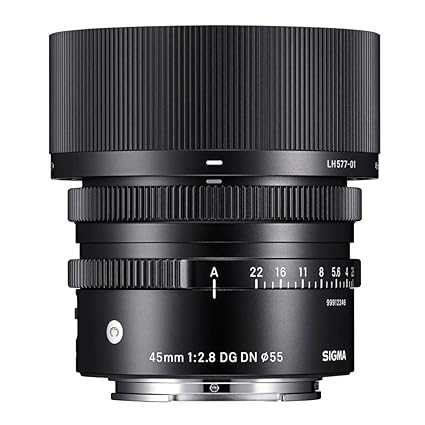 Sigma 45mm f/2.8 DG DN Contemporary Lens for Sony E-Mount Cameras Black