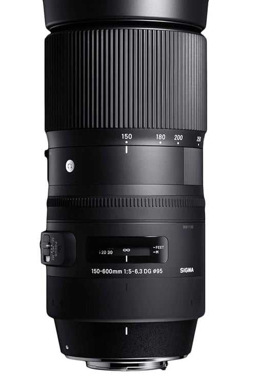 Sigma Corporation,Japan 150-600 Mm F/5-6.3 Dg Os HSM Contemporary Lens for Nikon Cameras, Black 745955