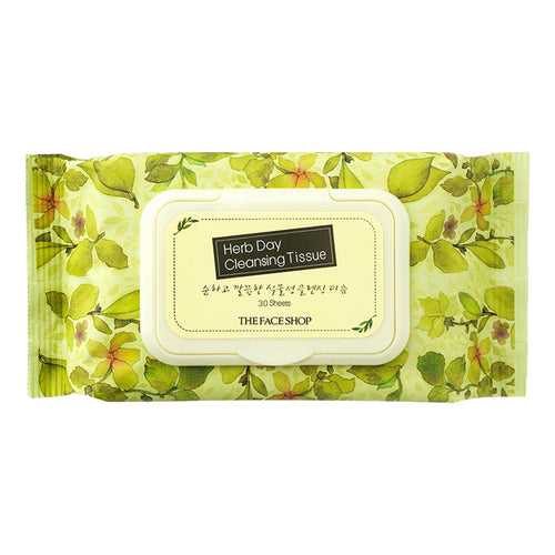 Herb Day Lip & Eye Makeup Remover Wipes