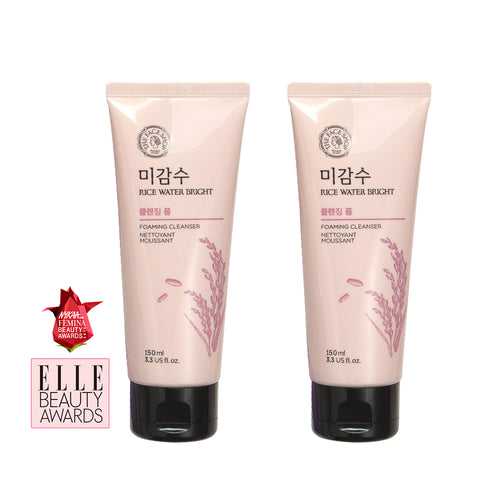 Award Winning Rice Water Bright Cleansing Foam 150ml Combo