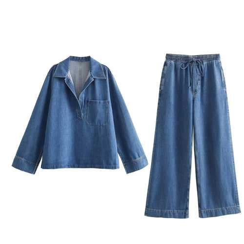 Lola Denim Co-ord Set