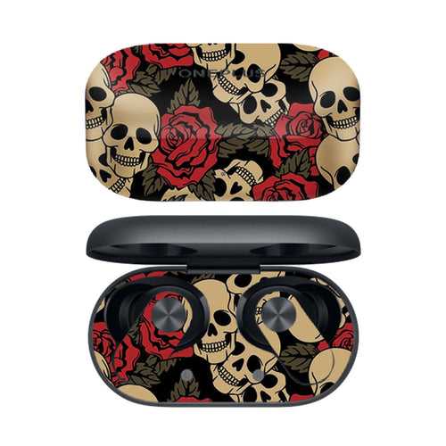 Skull Roses - OnePlus Nord Buds 2R Skins