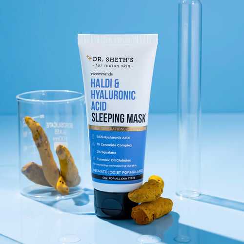 Haldi & Hyaluronic Acid Sleeping Mask - 40g