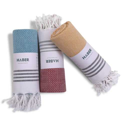 Active Feel Bath Towel I Set of 3 Mixed Colours