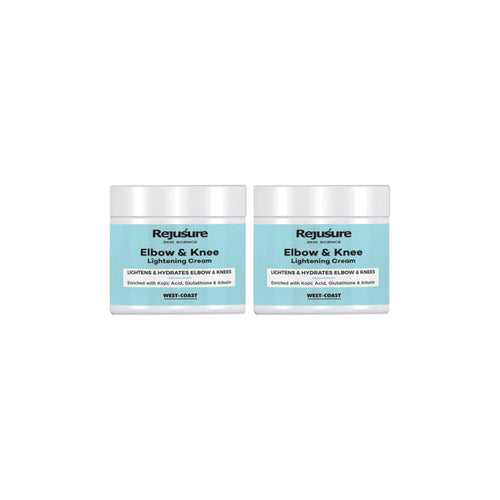 Rejusure Elbow & Knee Lightening Cream – Lightens & Hydrates Elbow & Knees – 50 gm (Pack of 2)