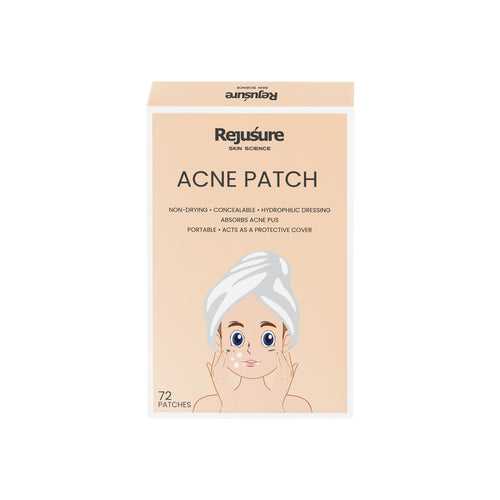 Rejusure Acne Patch | Waterproof Patches | Absorbs Pimple Overnight, Reduces Excess Oil | Acne Korean Spot Patch for Covering Zits and Blemishes | For All Skin Types | Men & Women (Pack of 1)