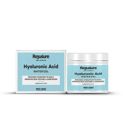Rejusure Hydrating Hyaluronic Acid Water Gel - Skin Elasticity | Texture | Complexion - 50gm