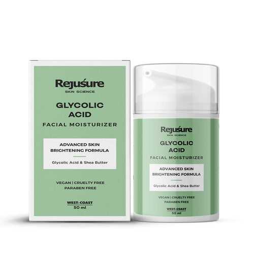 Rejusure Glycolic Acid Moisturizer - Skin Renewal | Hydration | Skin Care - 50ml
