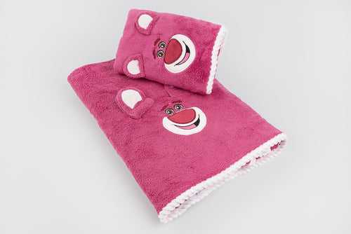 Maroon Bear Towel Napkin Set