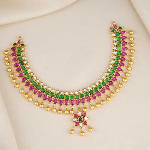 Prajitha Kundan Necklace