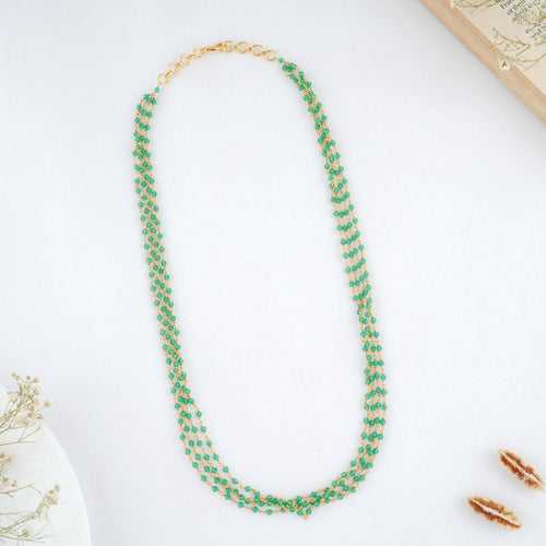 Greeny Beads Necklace