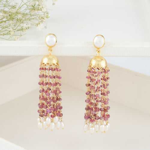 Nafisa Long Earrings