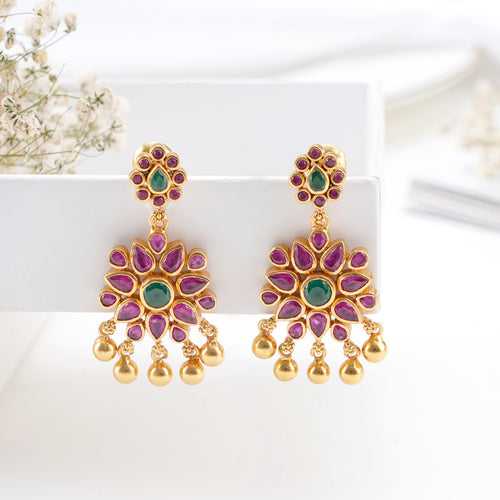 Zubhra Long Earrings