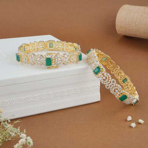 Pleasant Diamond Like Bangles