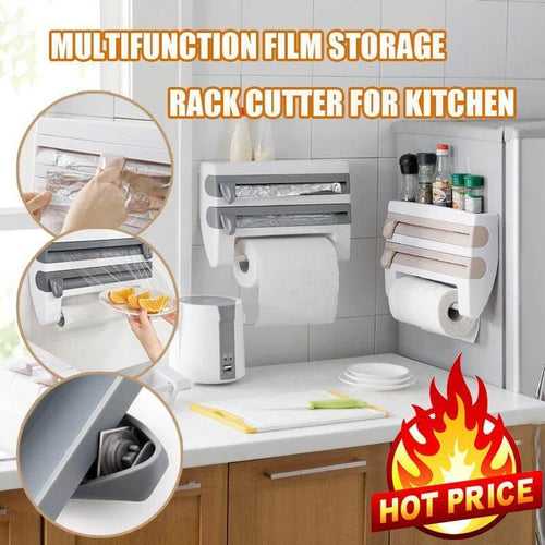 Kitchen Triple Tissue Paper & Foil Dispenser Holder