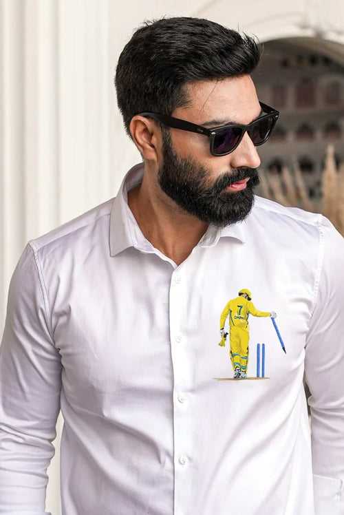 Dhoni Handpainted Shirt