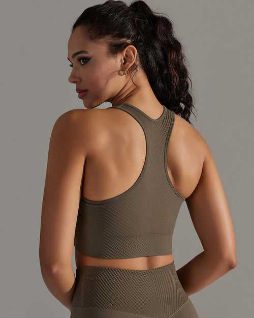 Cheyenne Sports Bra - Brown