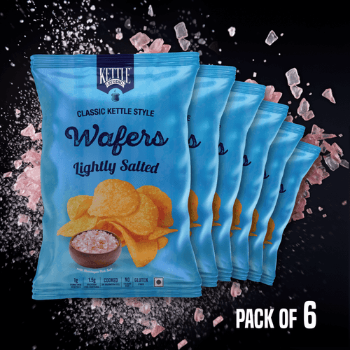KETTLE STYLE WAFERS LIGHTLY SALTED PACK OF 6