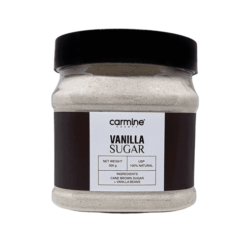 Carmine County All Natural Flavoured Sugars for baking, seasoning and more