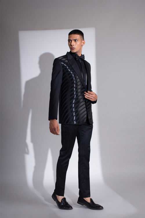 Wave Metal Tuxedo with Trousers