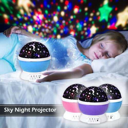 Star Master Dream Rotating Projection Lamp