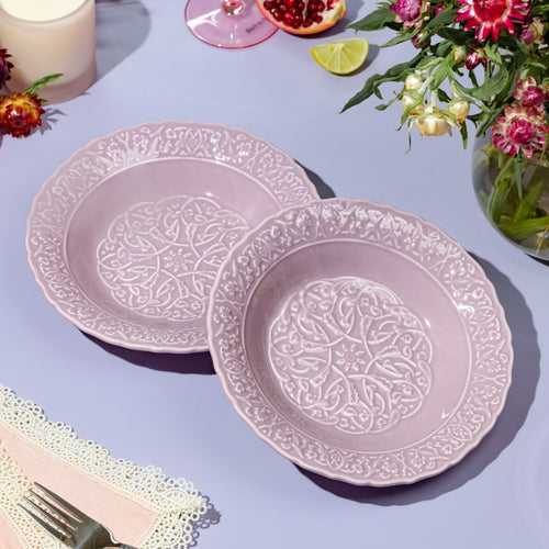 Eloise Embossed Soup/Pasta Plate