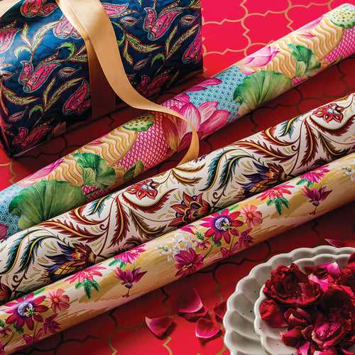 Festive Assorted Bundle Wrapping Papers - Set of 25