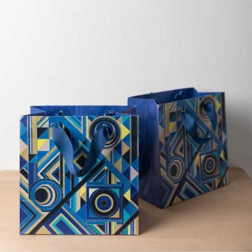 Arcane Geometric Print Gift Bag - Set of 5