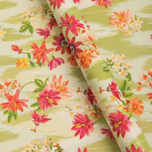 Flower-Fully Yours Ikat Wrapping Papers - Set of 20 - Set of 40