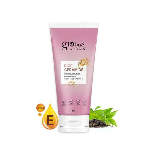 Rice Ceramide Radiance Face Wash For All Skin Types, 75 gm