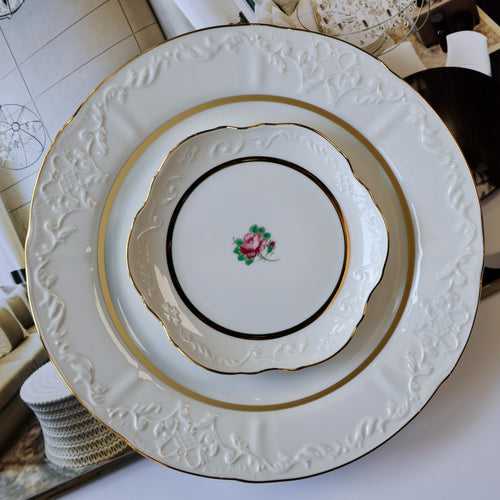 Porcel Vivian White Dinner Set for Twelve