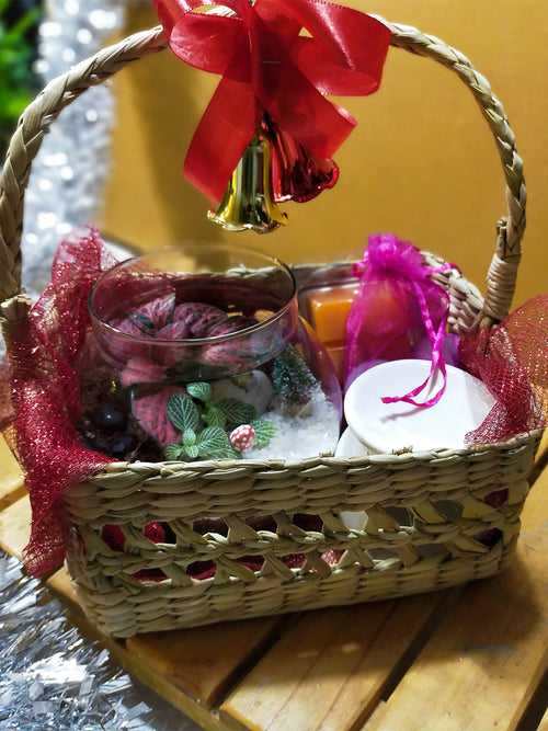 Earthy Christmas Terrarium Hamper