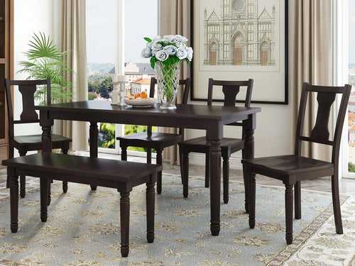 Marwar 6 Seater Dining Table Set #13