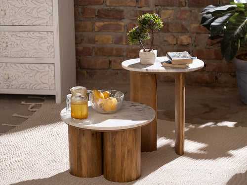 Duraster New York Round Nesting Side Tables #3